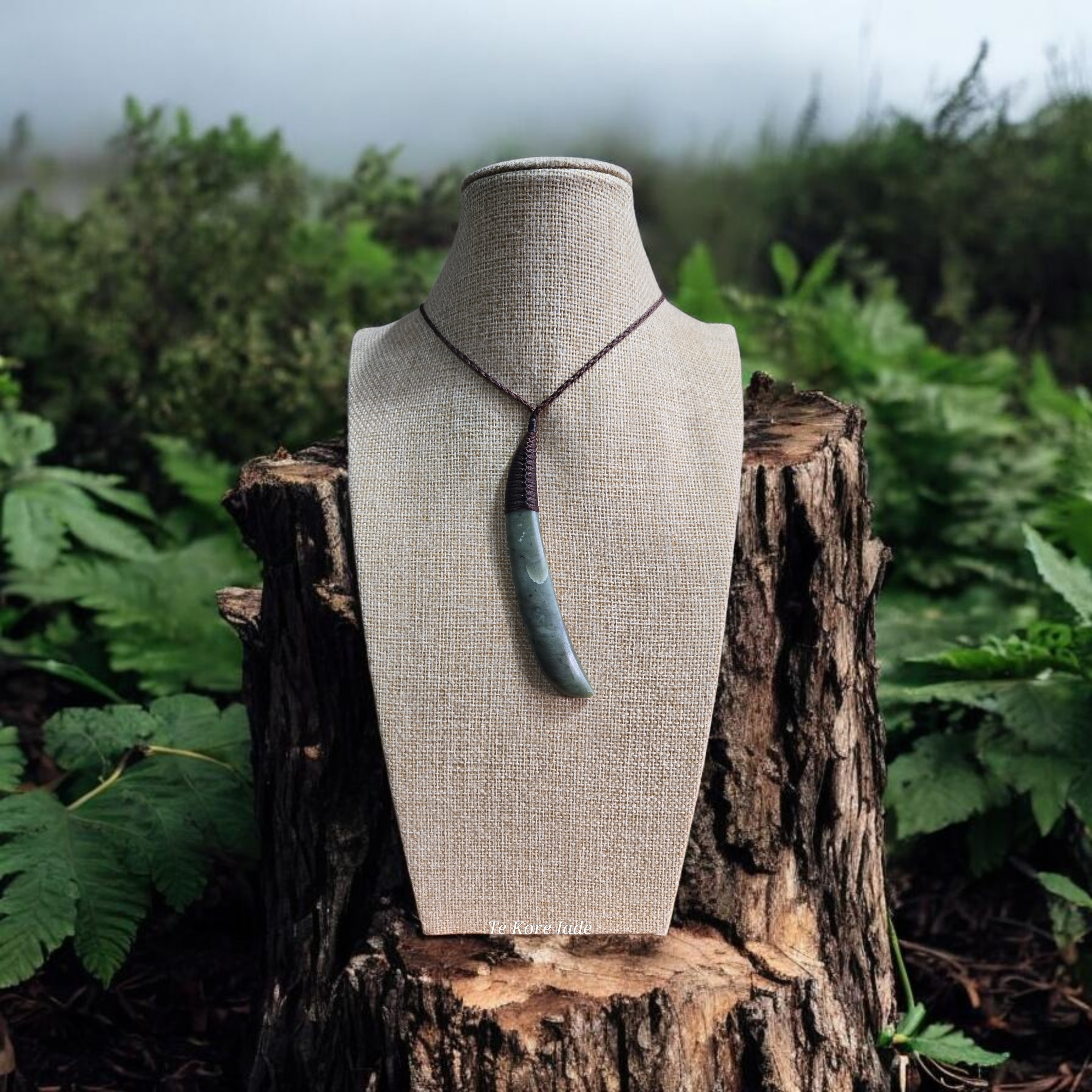 10cm Greenstone Contemporary Toki