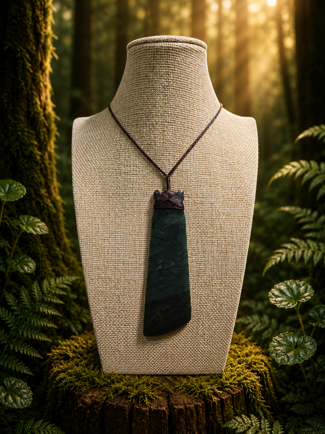 XL pounamu toki